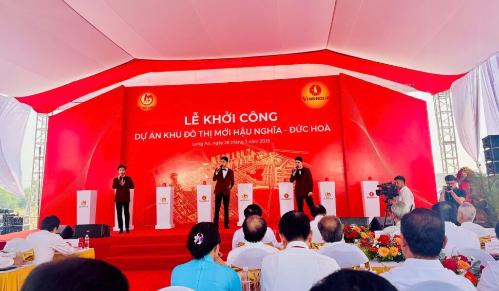 lễ khởi công dự án vinhomes green city long an